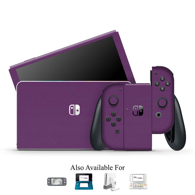 Matte Purple Nintendo Skin Main image