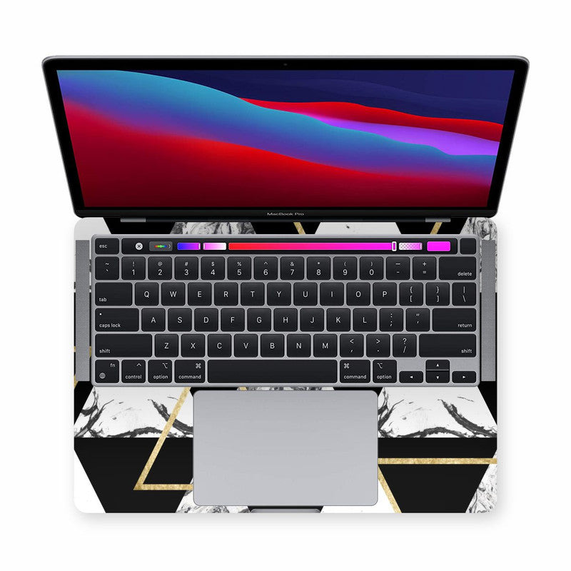 MacBook Marble Abstract Laptop Skin Secondary image
