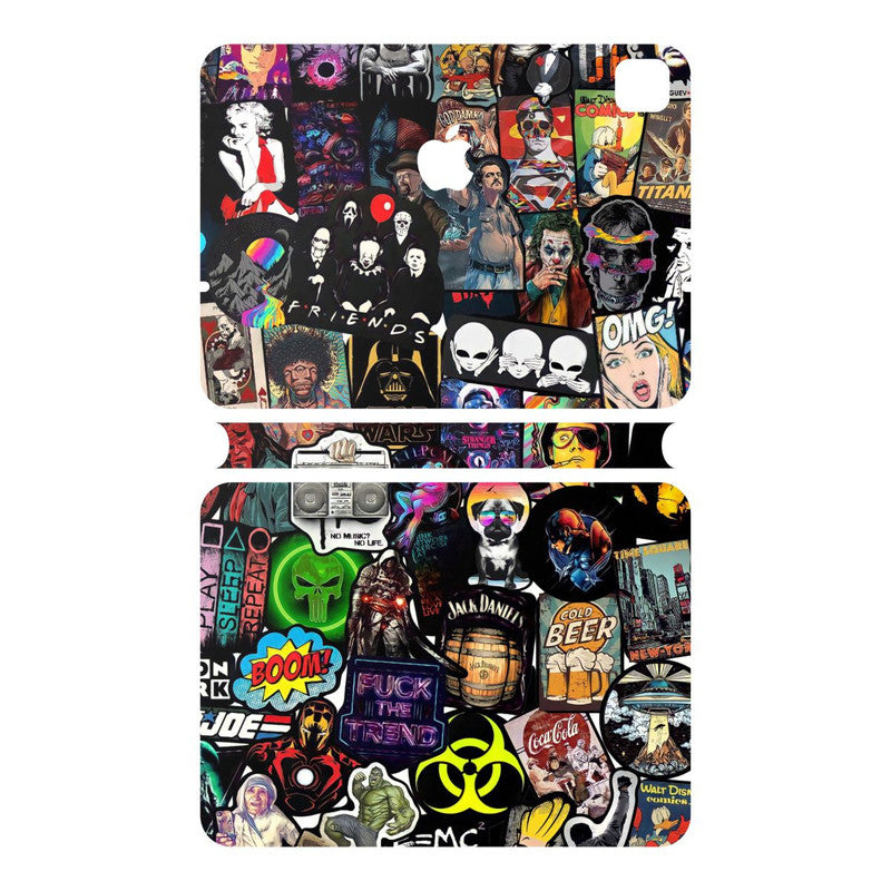 iPad Apple iPad Magic Keyboard Hollywood Stickers Skin Main image