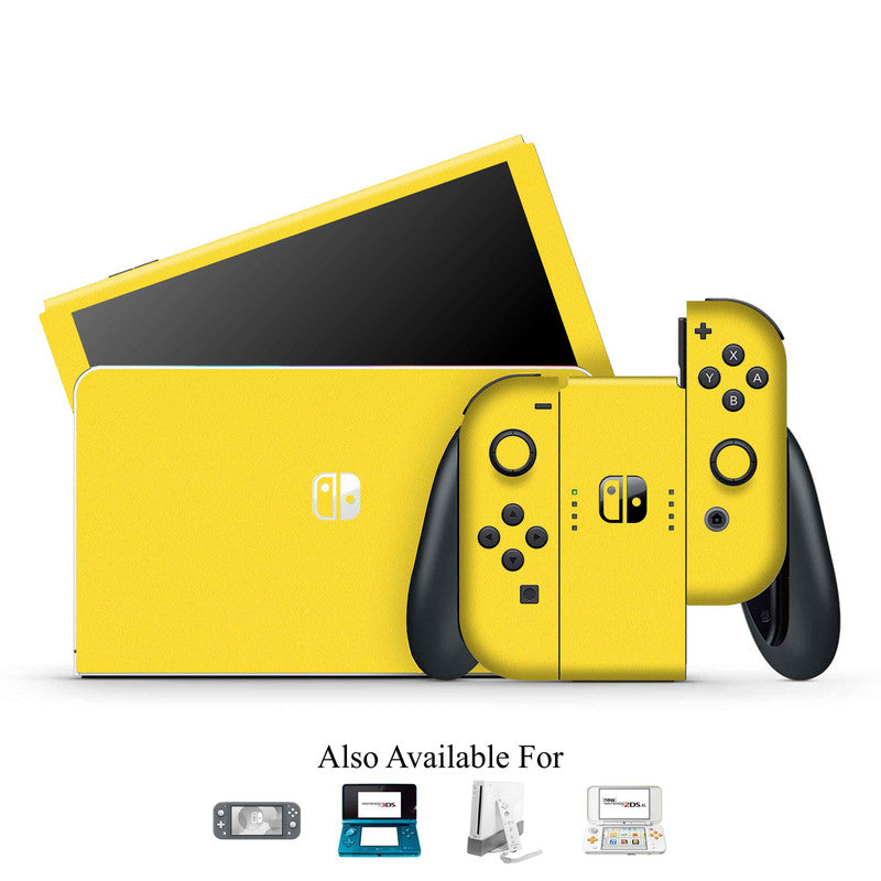 Matte Yellow Nintendo Skin Main image