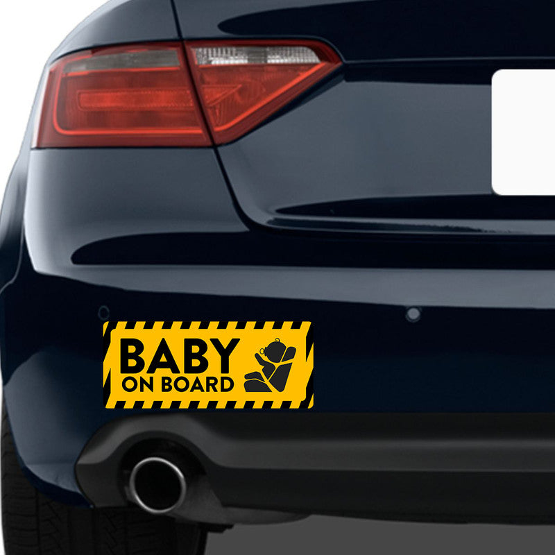 Baby On Board Car Bumper Sticker Secondary image