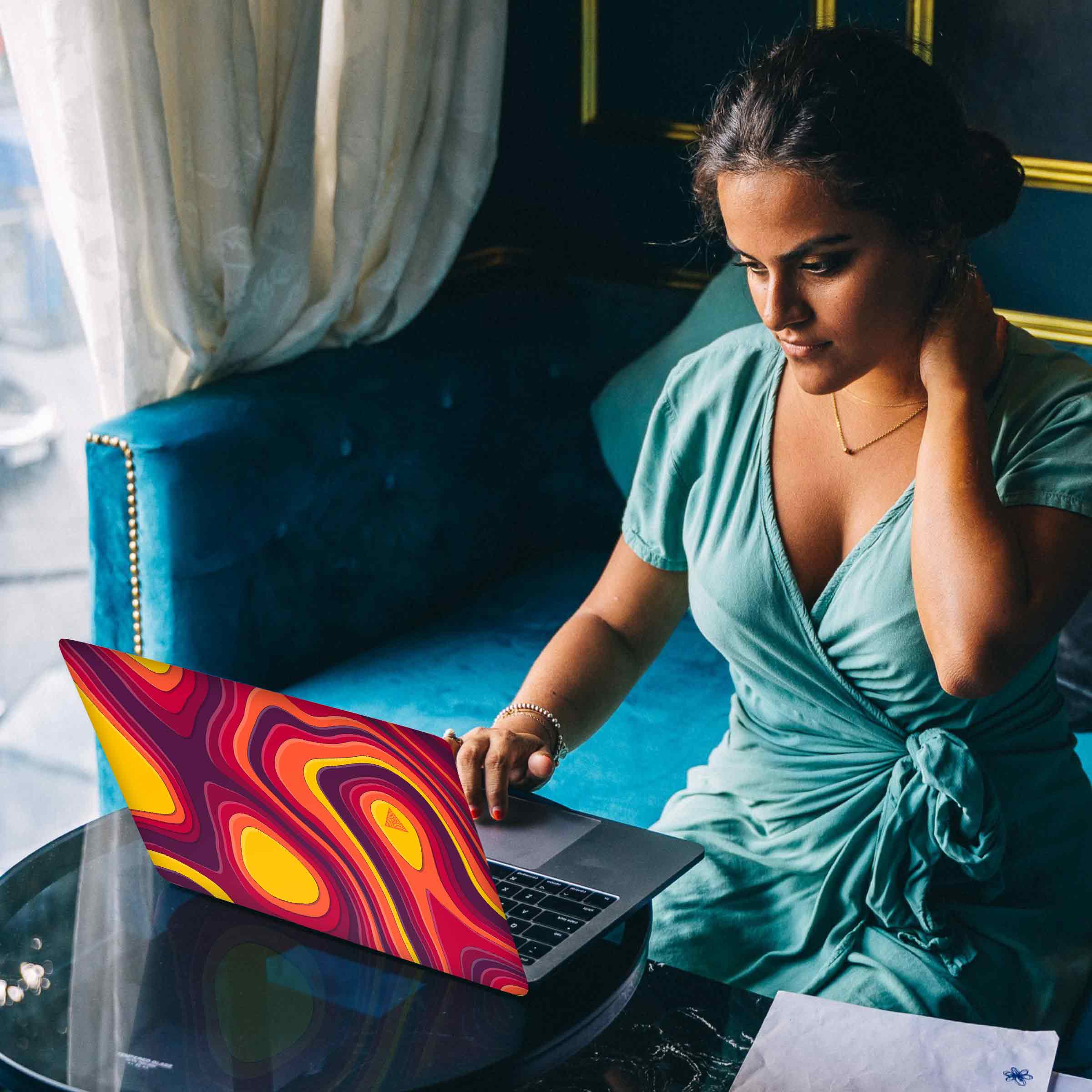 Laptop Skins & Wraps in India by WrapCart. Best quality 3M laptop stickers and wraps with perfect cutting