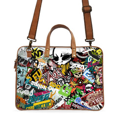 Customised Laptop Bags & Leathe rprinted laptop bags by WrapCart India. Durable best quality bags for laptops in India.