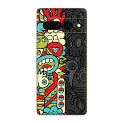 Multi Abstract Google Pixel Skin