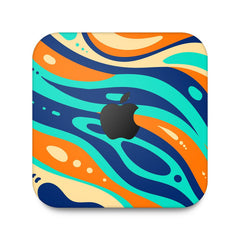 Psychedellic 3 Apple Mac Mini Skin