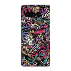 Music Abstract Google Pixel Skin