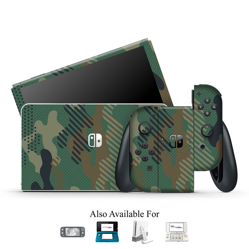 Military Green Nintendo Skin Main image