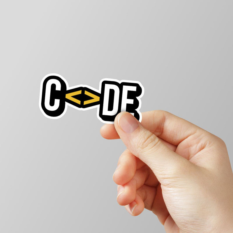 Coder Laptop Sticker Main image