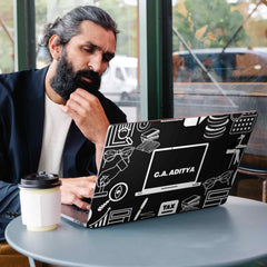 Laptop Skins & Wraps in India by WrapCart. Best quality 3M laptop stickers and wraps with perfect cutting