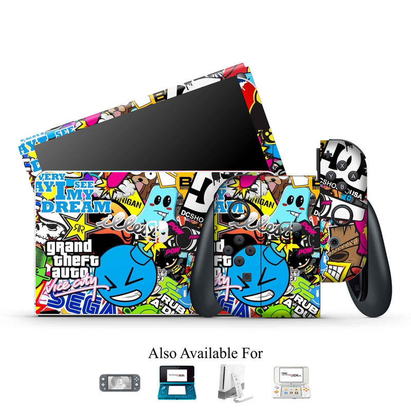 Sticker Bomb 1 Nintendo Skin Main image