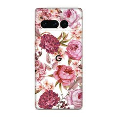 Pink Floral 2 Google Pixel Skin