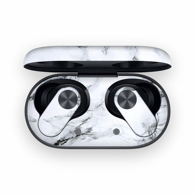 White Marble OnePlus Nord Buds 2 Skin Main image