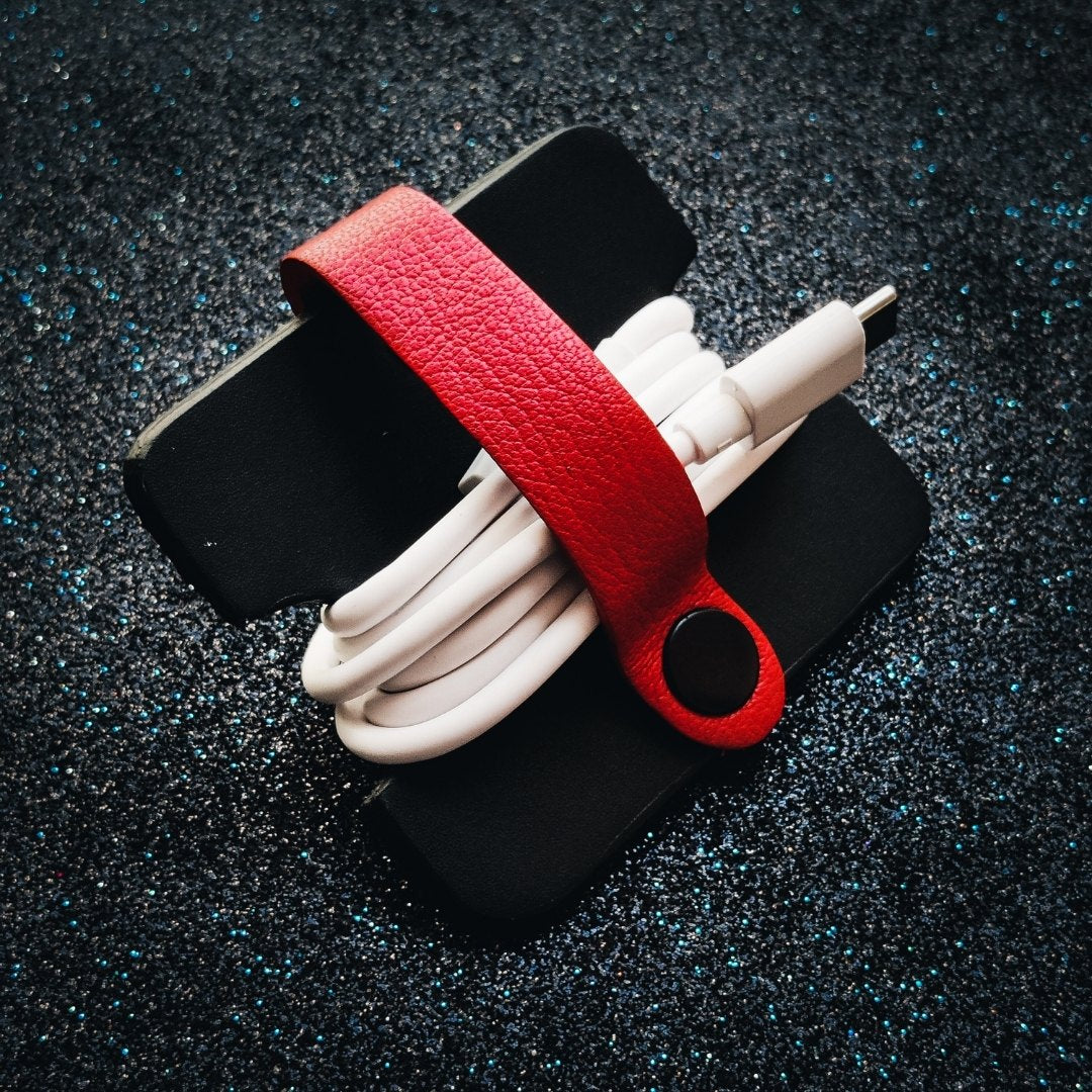Leather Cable Organizers Secondary image