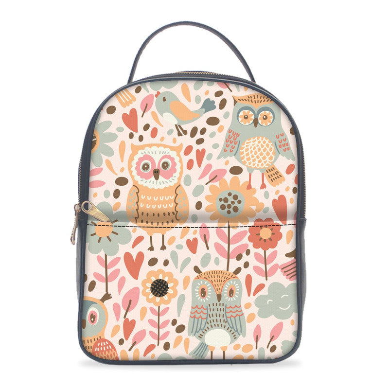 Abstract Owl Backpack Main image