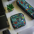 Multi Purpose Tech Organizer for Charger/Earphone/Pen Drives/Cable - Rectangle Shape