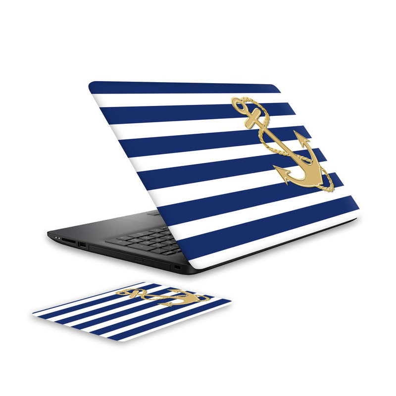 anchor-1-laptop-skin-and-mouse-pad-combo WrapCart India Main image