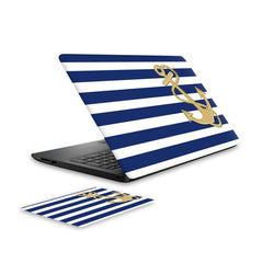 anchor-1-laptop-skin-and-mouse-pad-combo WrapCart India
