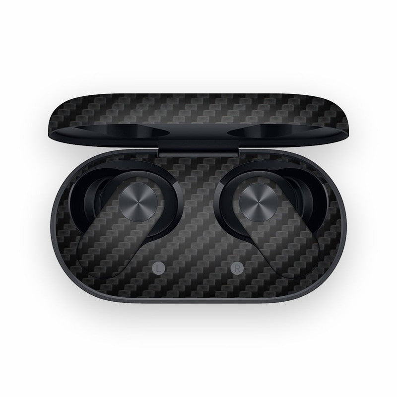 Black Carbon OnePlus Nord Buds 2 Skin Main image