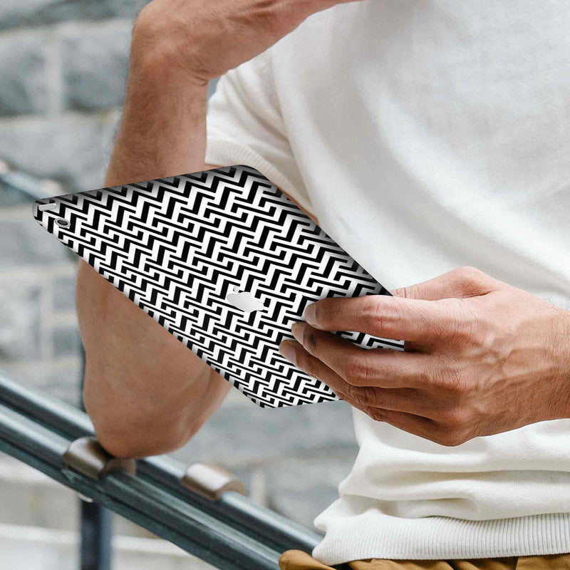 iPad Skin Black and White Secondary image