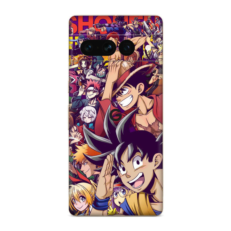 Anime Abstract Google Pixel Skin