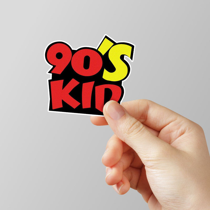 90s Kid Laptop Sticker Main image