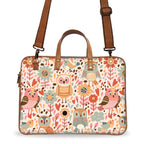 Abstract Owl Deluxe Laptop Bag
