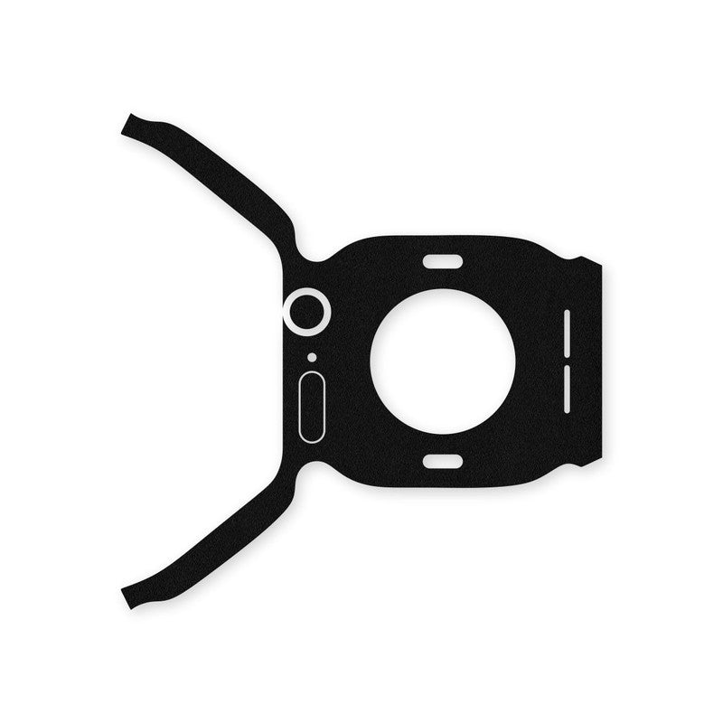 Matte Black Apple Watch Skin