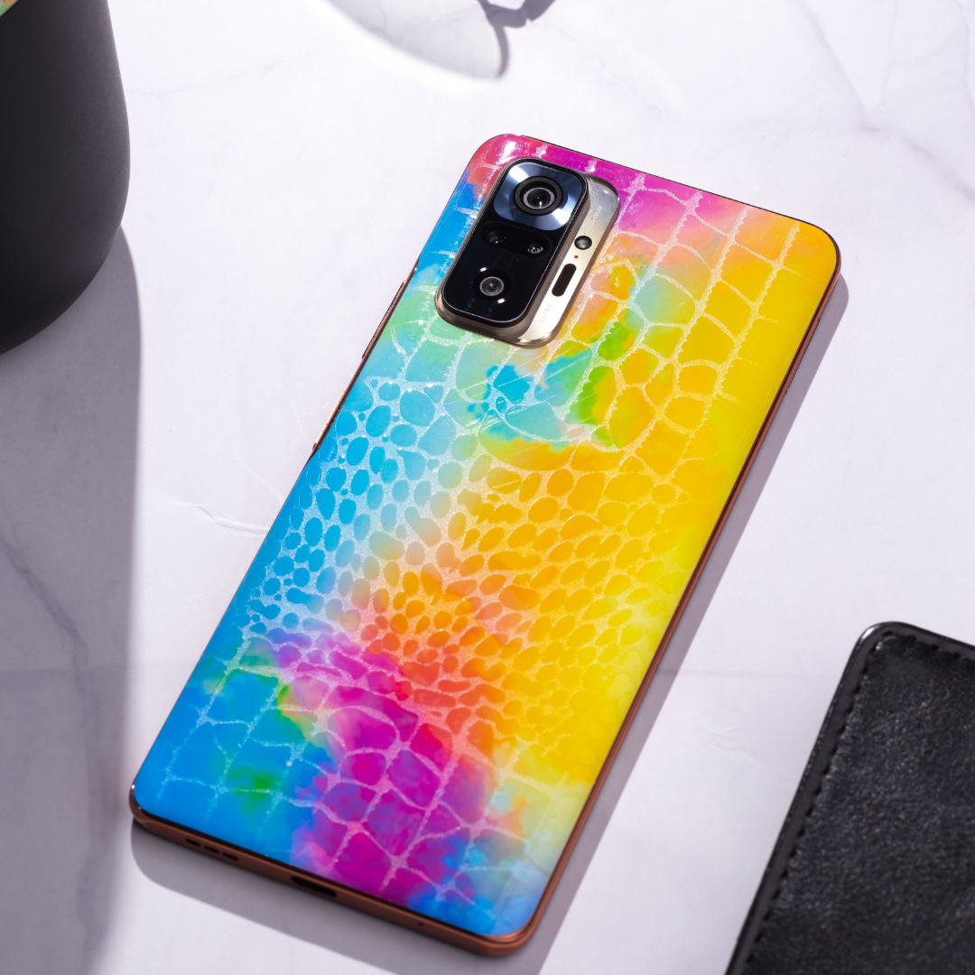 MultiColor Crocodile Leather Secondary image