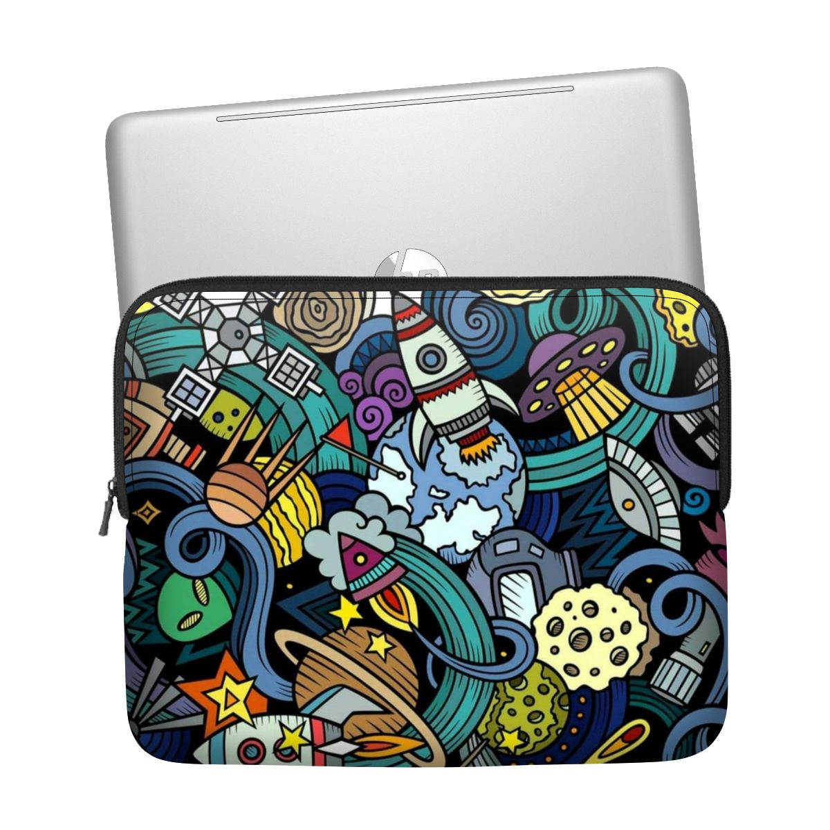 The Space Abstract Laptop Sleeve Main image