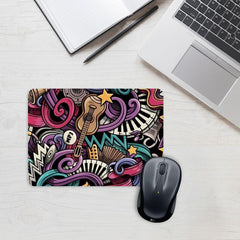 Music Abstract Mouse Pad