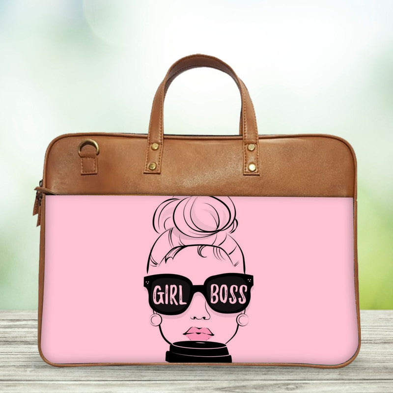 Girl boss 1 Classic Laptop Bag Main image