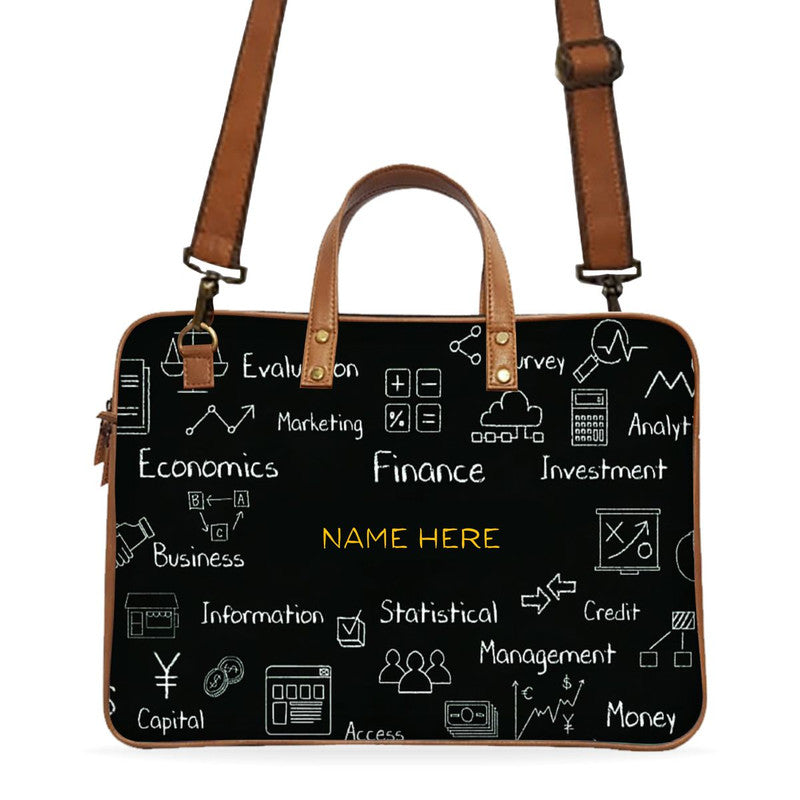 Asset Management Custom Name Deluxe Laptop Bag Main image