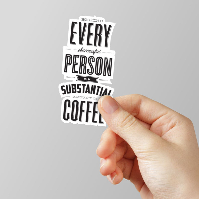 Coffee 4 Laptop Sticker