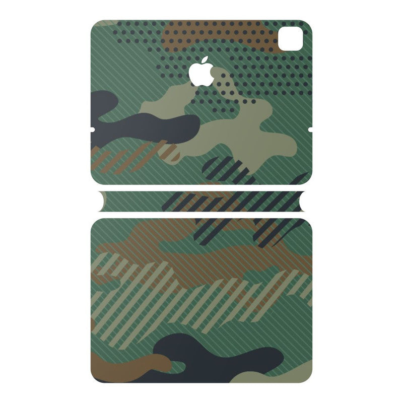iPad Magic Keyboard Military Green Skin