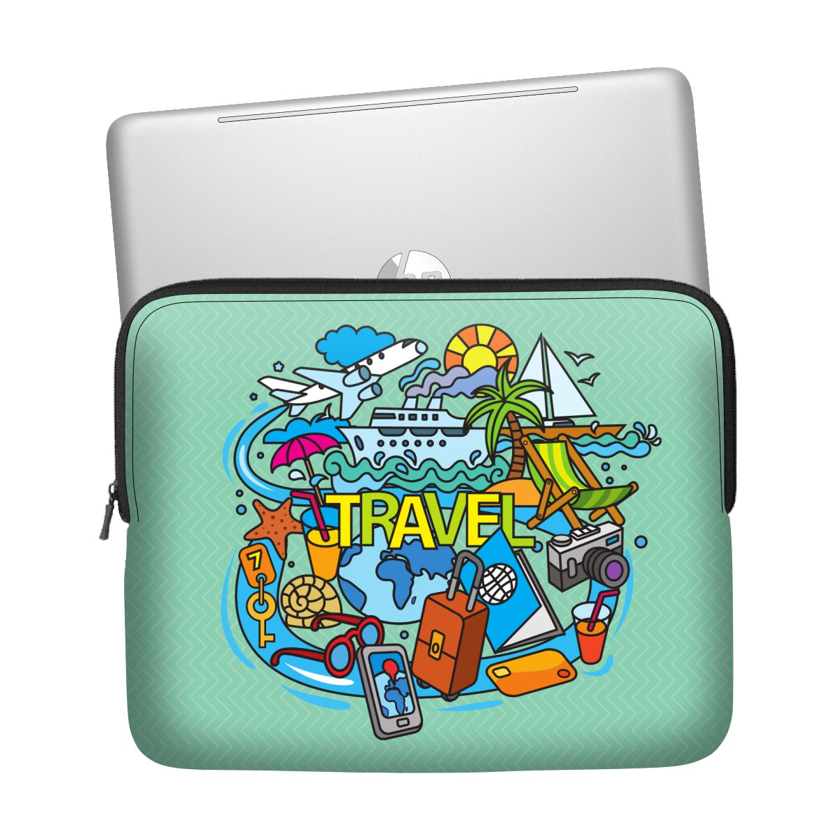 Always A Traveler Laptop Sleeve Main image