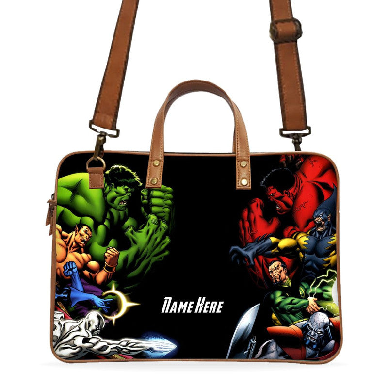 Strike Fight Custom Name Deluxe Laptop Bag Main image