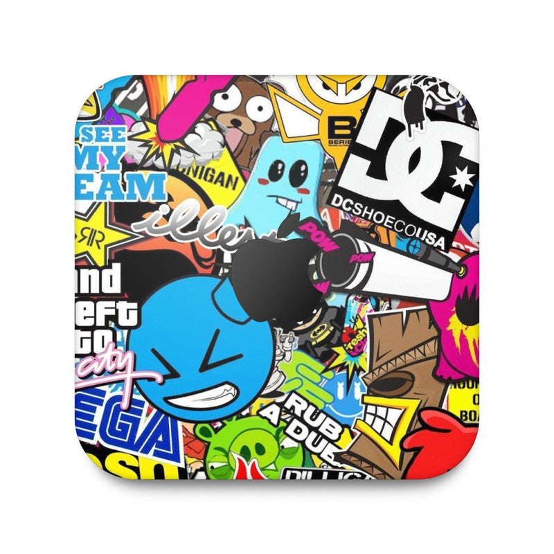 Sticker Bomb 1 Apple Mac Mini Skin Main image