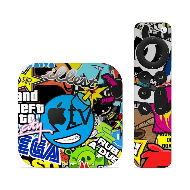 WoW Abstract Apple TV Skin Main image