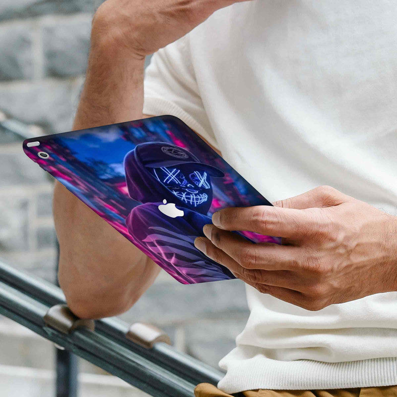 iPad Skin Neon Punk Man Secondary image