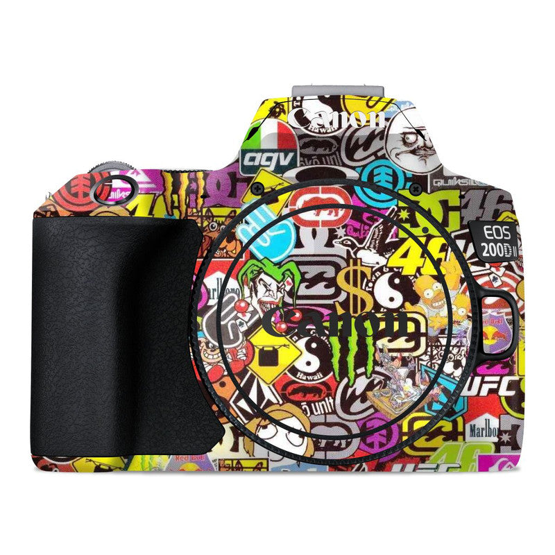 Funky Stickers Camera Skins Secondary image