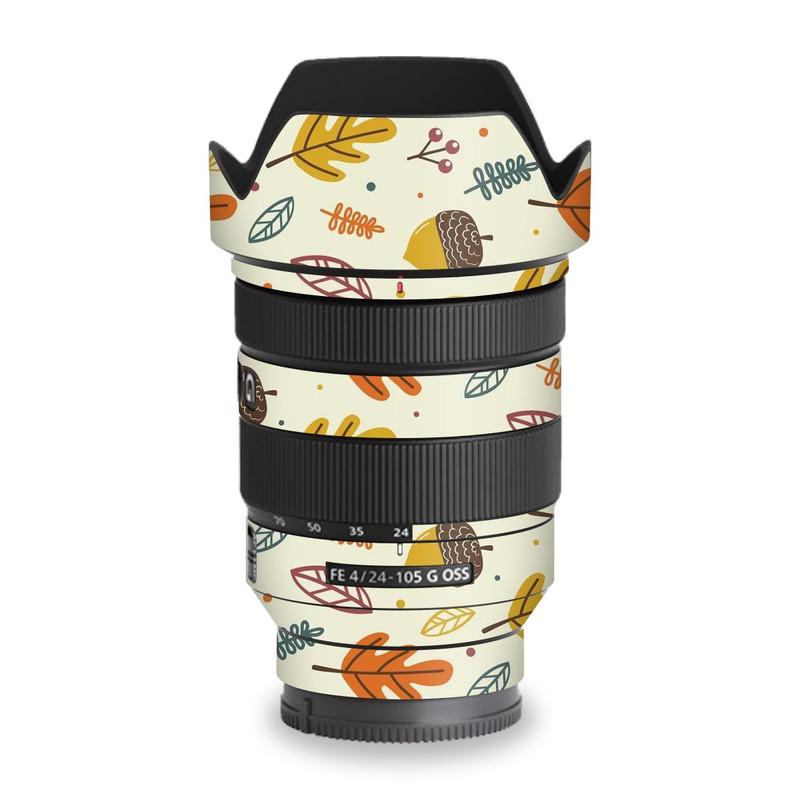 Autumn Nuts Pattern Lens Skins Secondary image