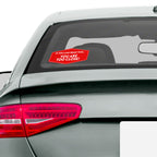 You Are Too Close! Car Sticker