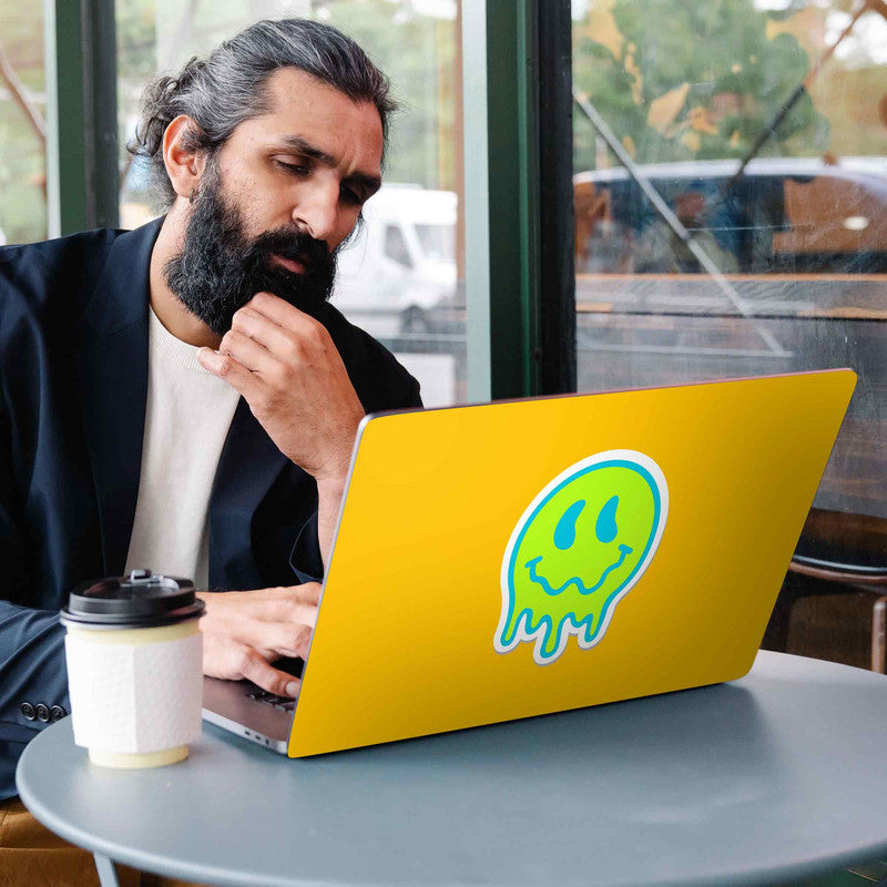 Trippy Smile Laptop Skin Secondary image