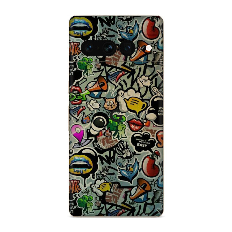 Vocalize Abstract Google Pixel Skin Main image