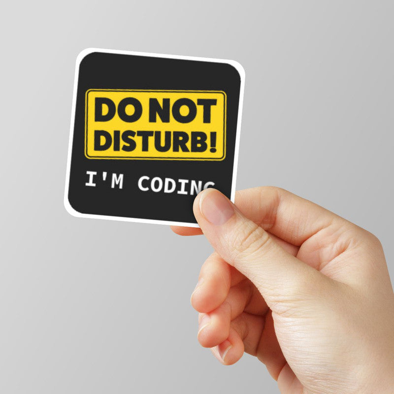 DND Laptop Sticker Main image