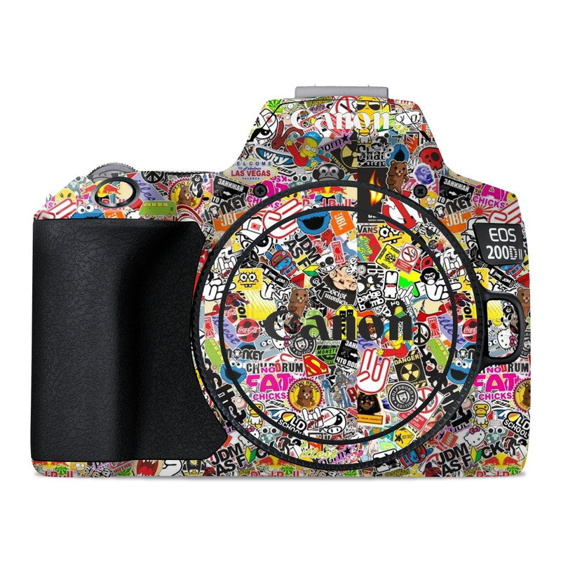 Patched Stickers Camera Skins Secondary image