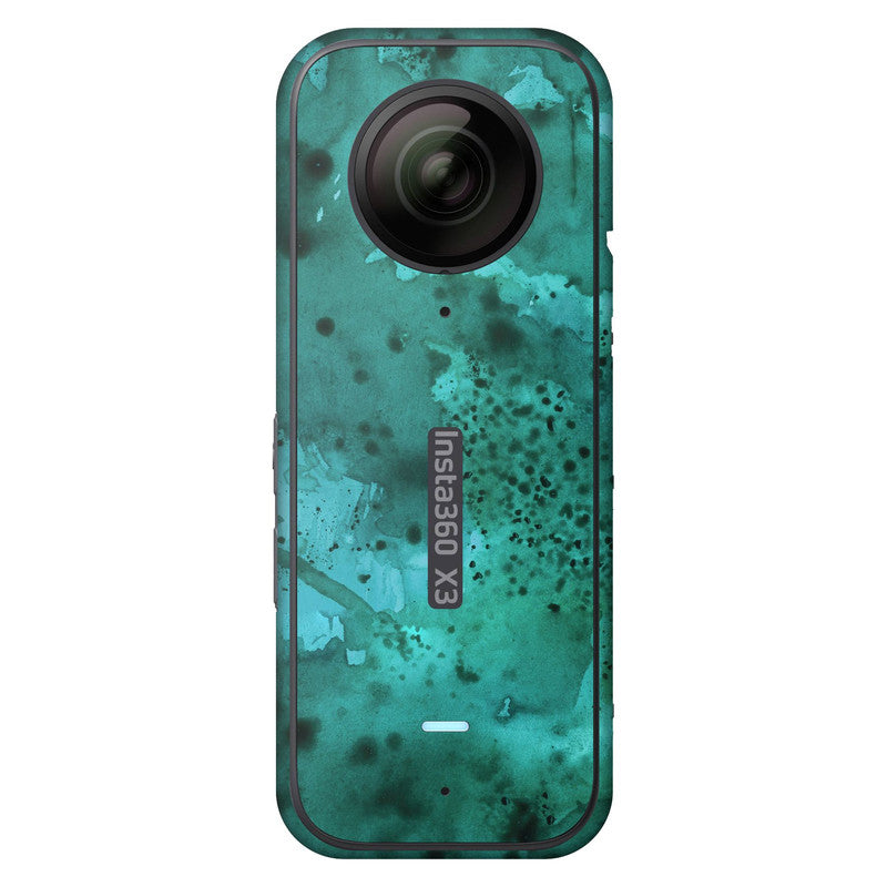 WaterPaint Green Insta 360 Skin Main image
