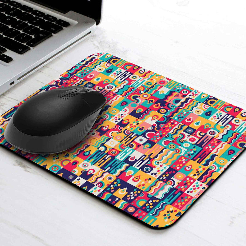 Pattern & Drops MousePad Main image