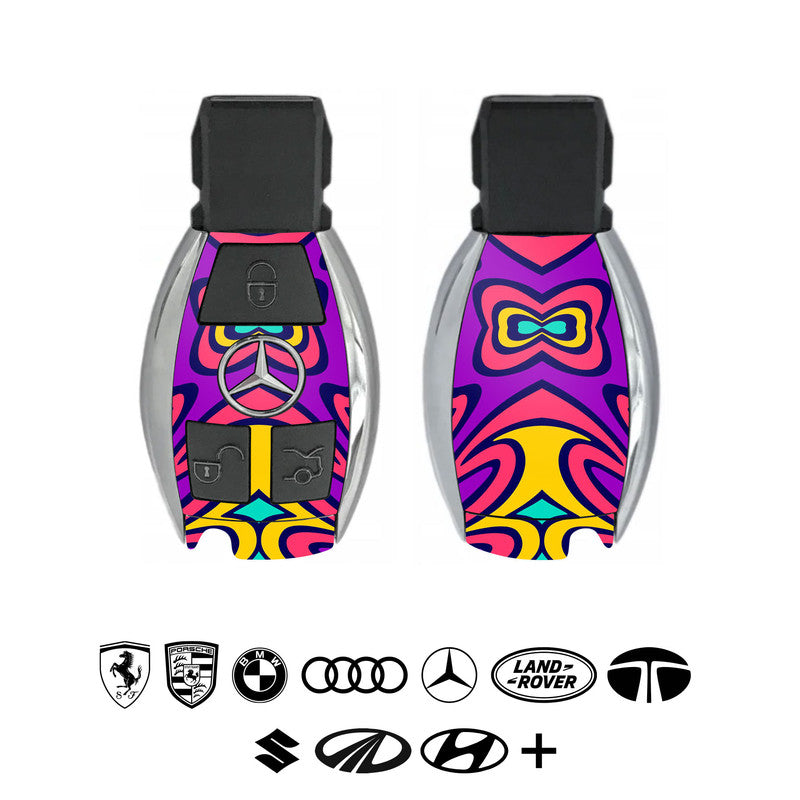 Psychedellic 4 Car Key Skins Secondary image