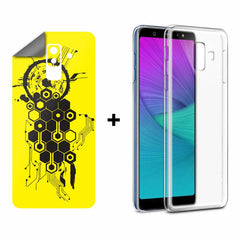 Transparent Covers & Mobile Stickers Combo by WrapCart